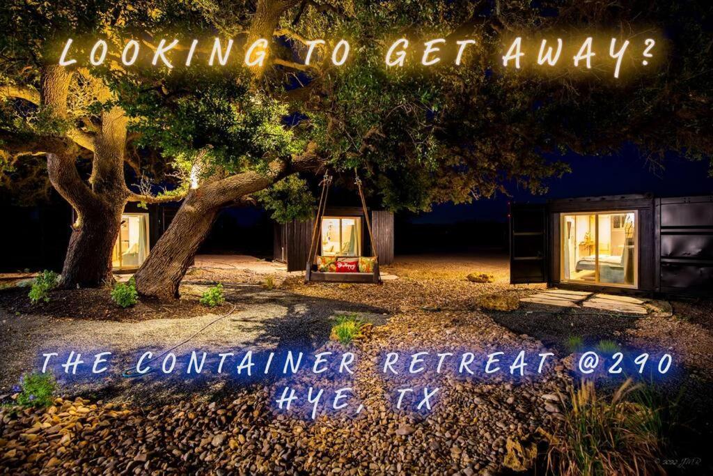 The Container Retreat @ 290 Wine Trail #10 Welcome Friends! Hye Eksteriør billede